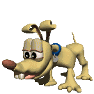 happy dog